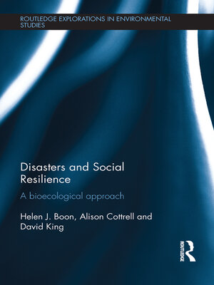 cover image of Disasters and Social Resilience